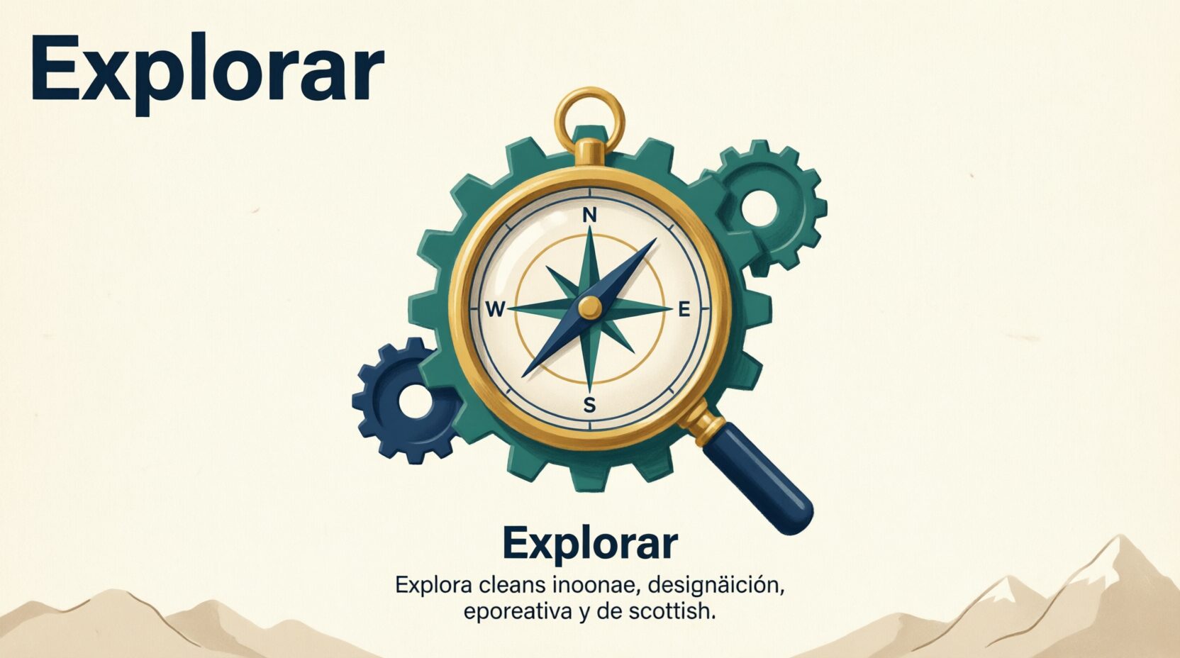 Niños explorando su entorno