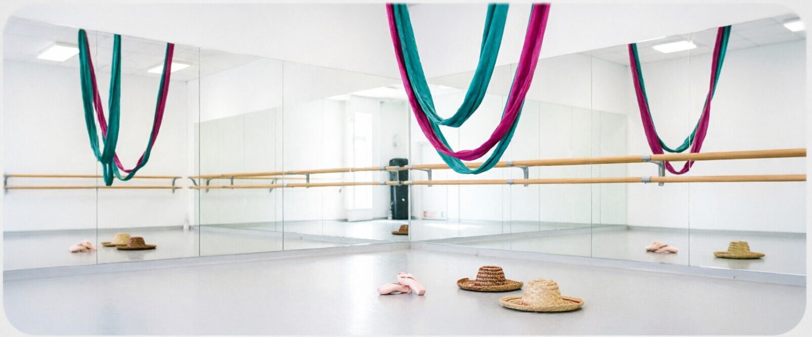 Niños en clase de danza